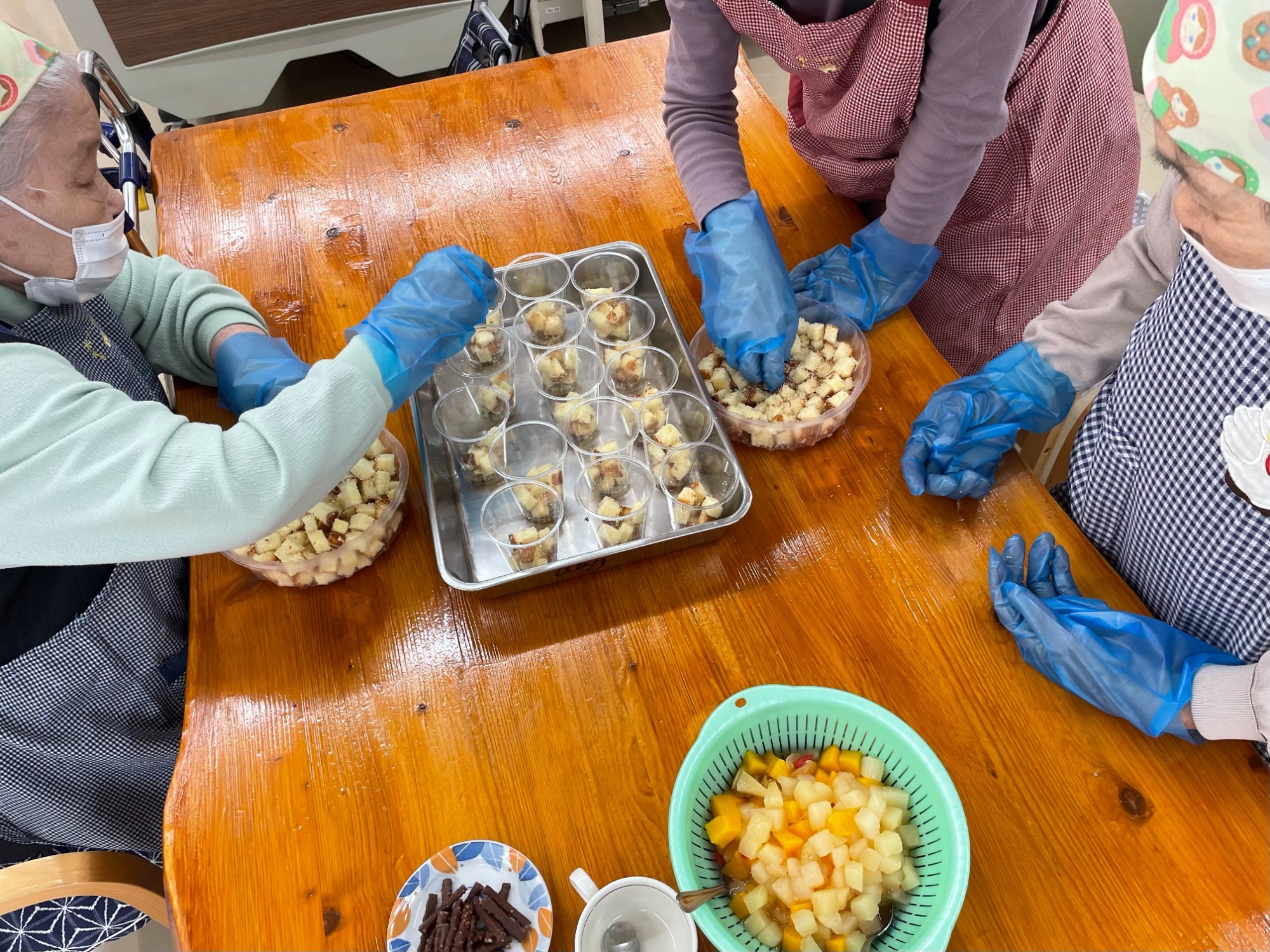 10月のおやつ作り